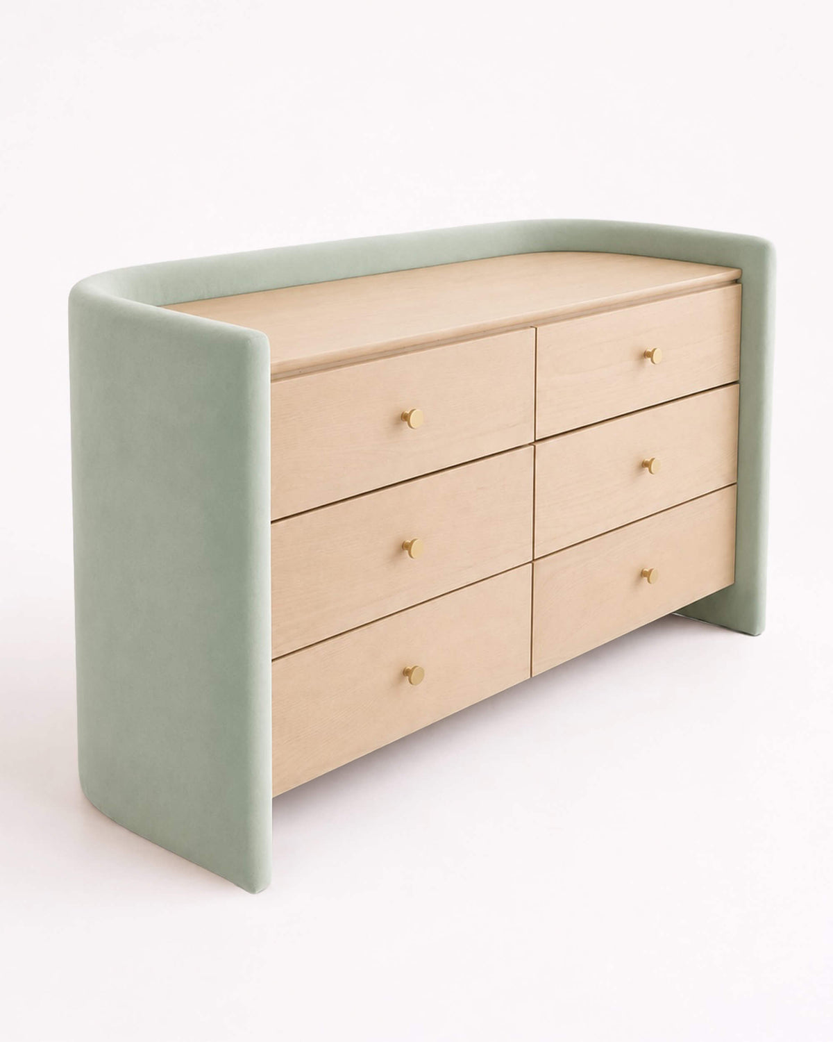 Dory Dresser - Mint/Wood