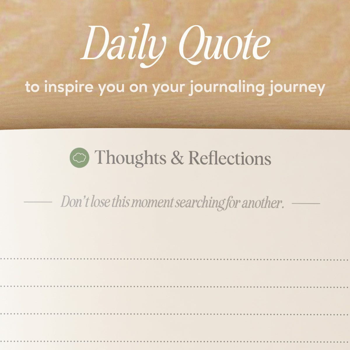 Wellness Journal - Show up for yourself