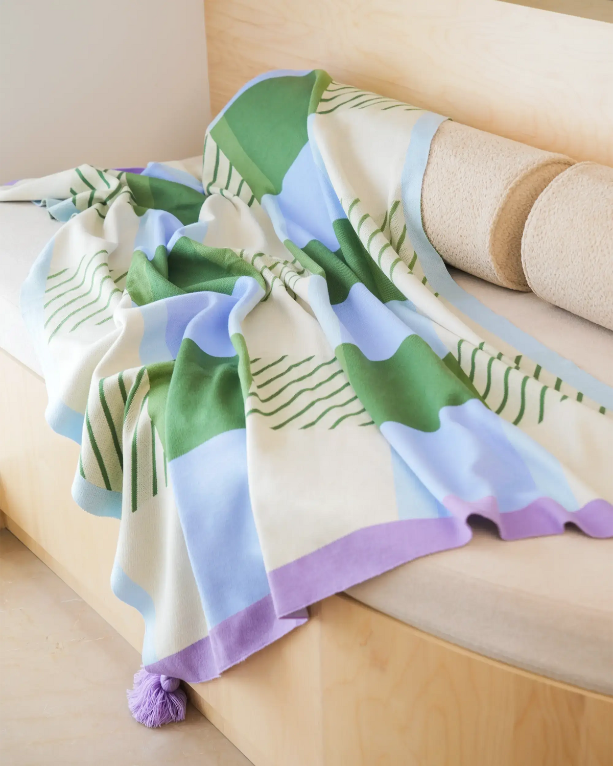 Throw Blanket - Mint Chip