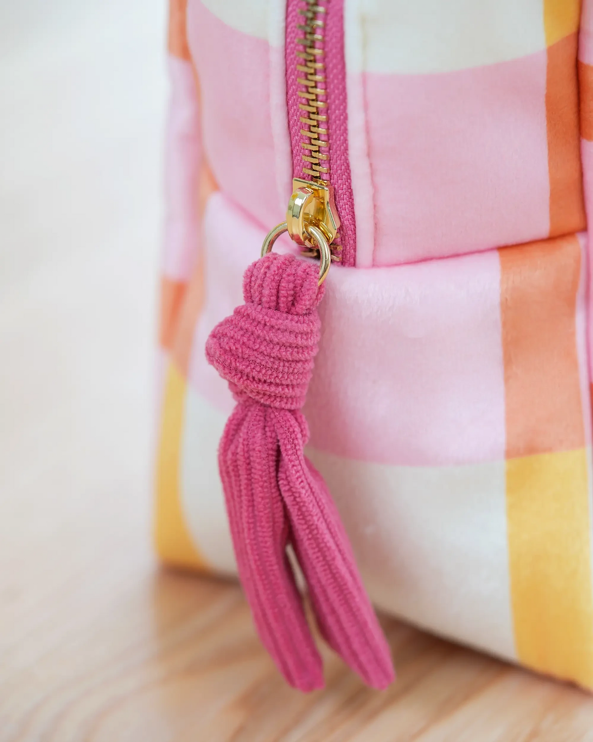 Large Pouch - Pink Picnic