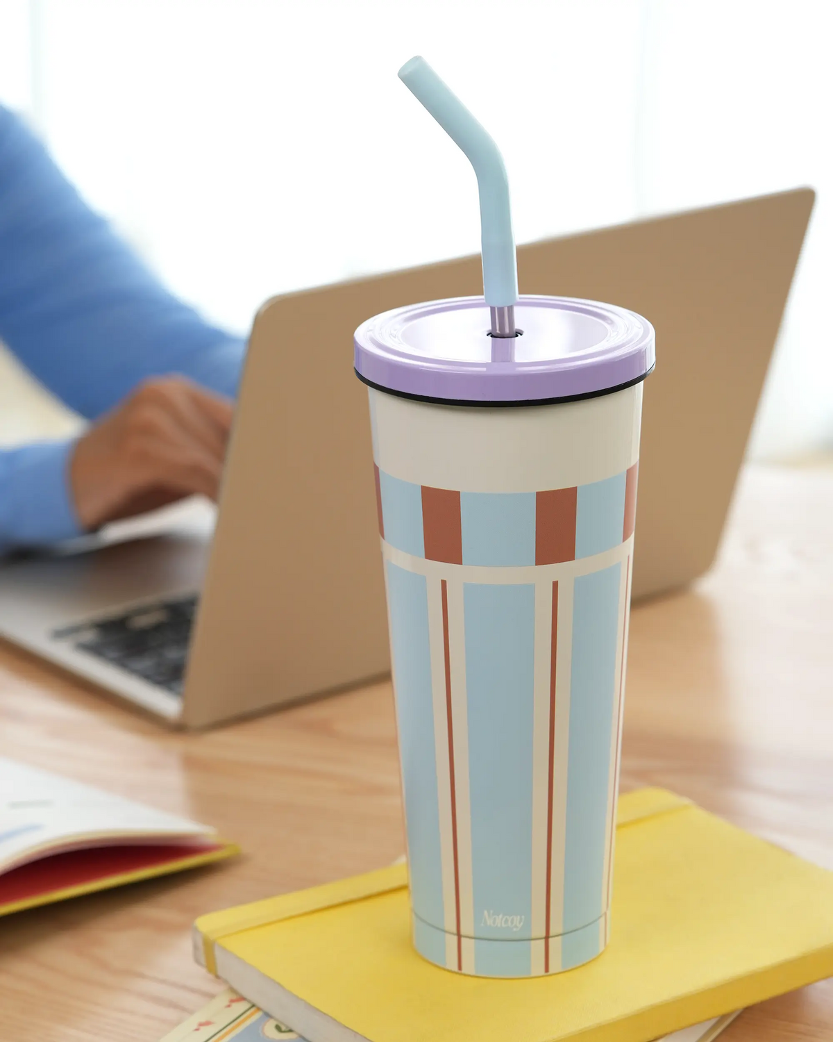 Straw Tumbler - Biscuit