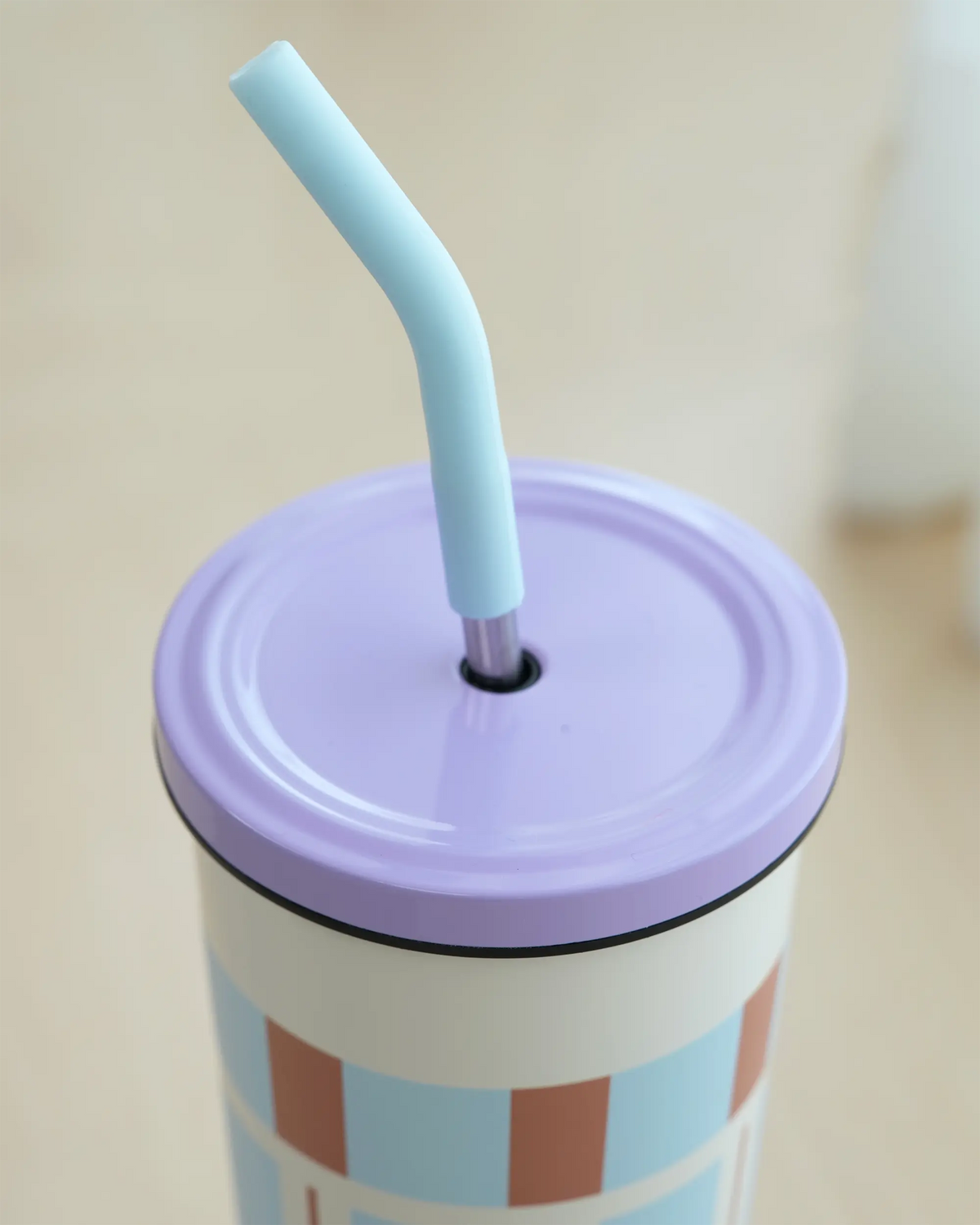 Straw Tumbler - Biscuit