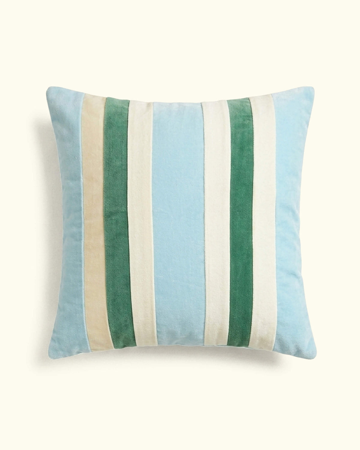 Cotton Velvet Pillow - Lagoon