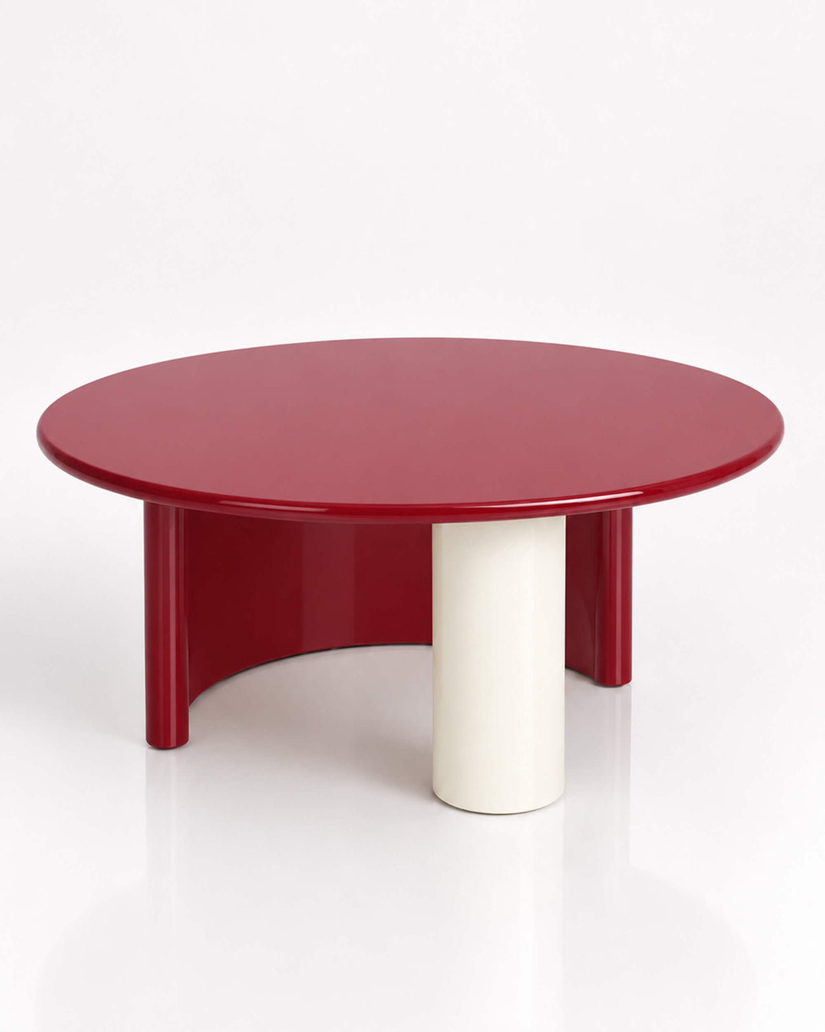 Dae Coffee Table - Cherry/Milk