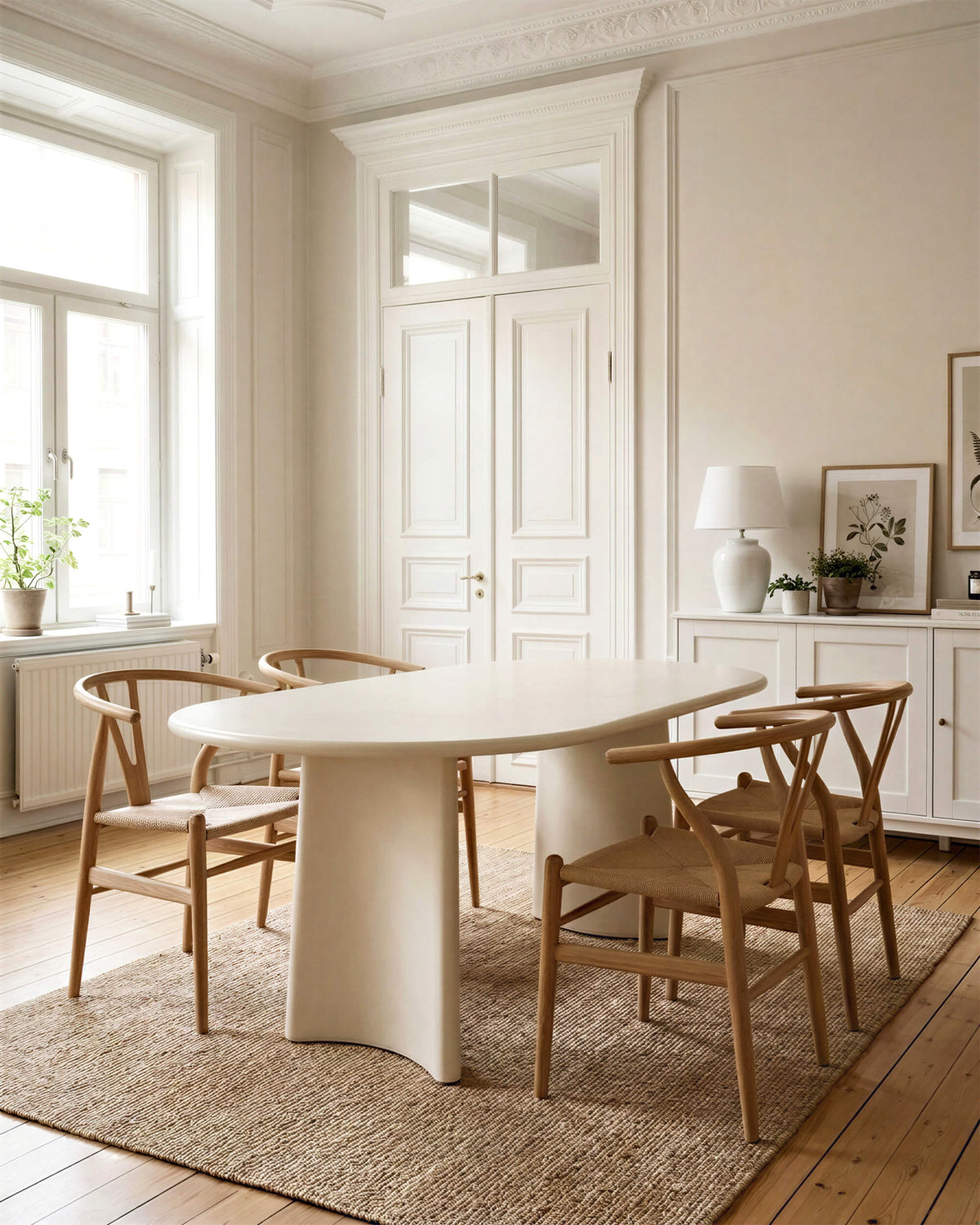 Nougat Table - Powder