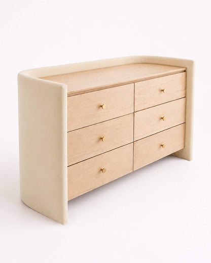 Dory Dresser - Ivory/Wood