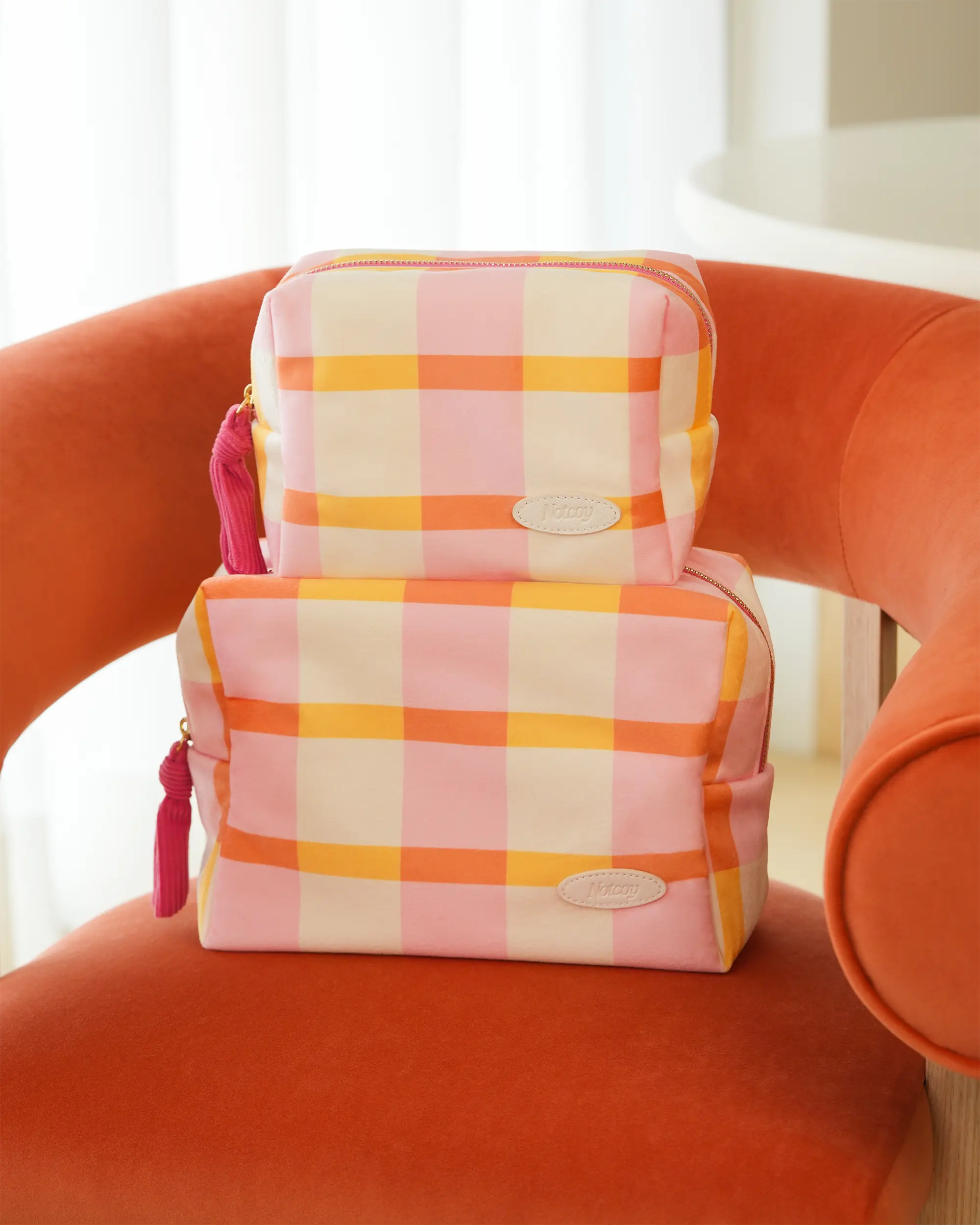 Pink Picnic Small Pouch
