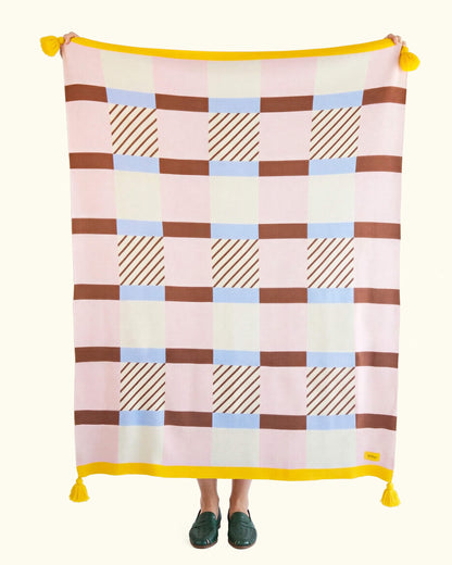 Throw Blanket - Strawberry Sundae