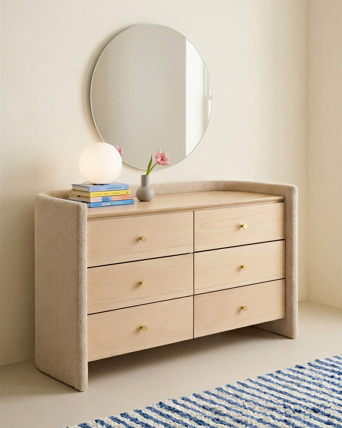 Dory Dresser - Mint/Wood