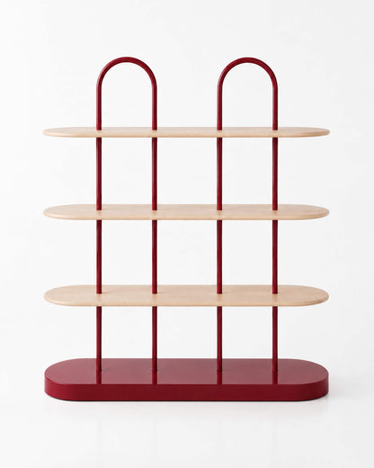 Marlo Bookshelf - Wood/Cherry