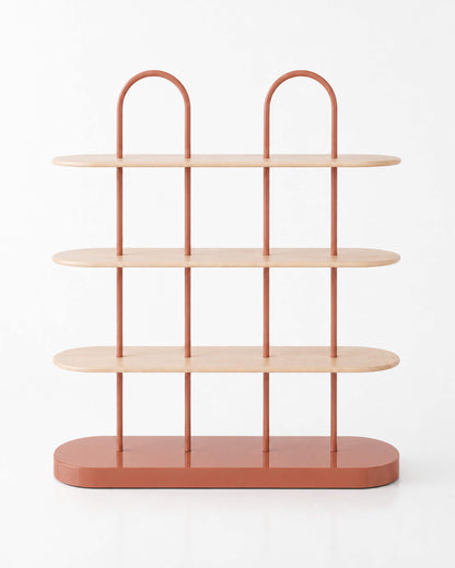 Marlo Bookshelf - Wood/Caramel