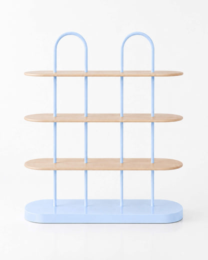 Marlo Bookshelf - Wood/Powder