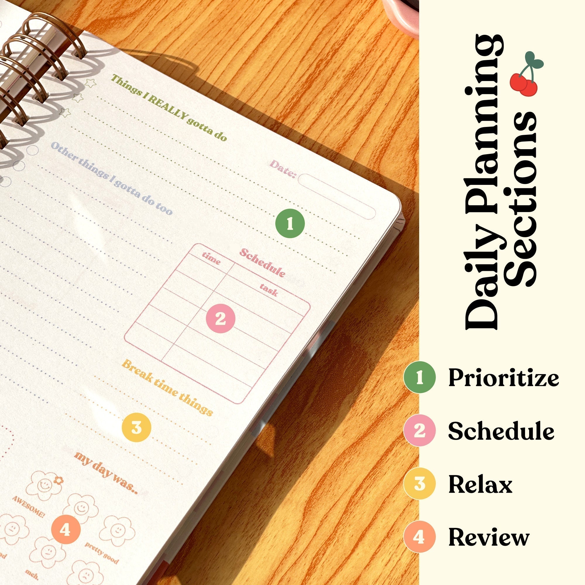 Daily Planner | Doing my best (CA) - Notcoy