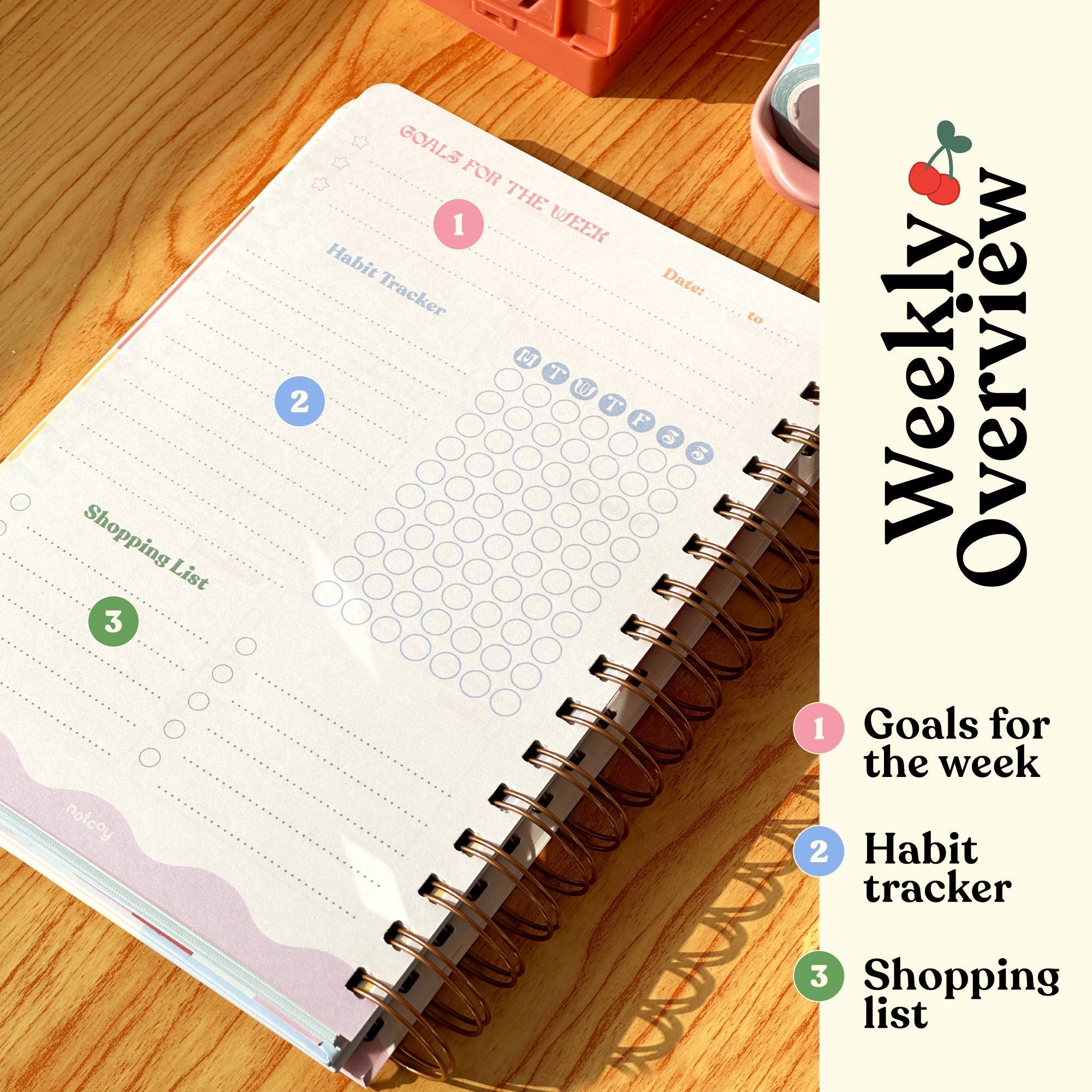Daily Planner | Honey Basket - Notcoy