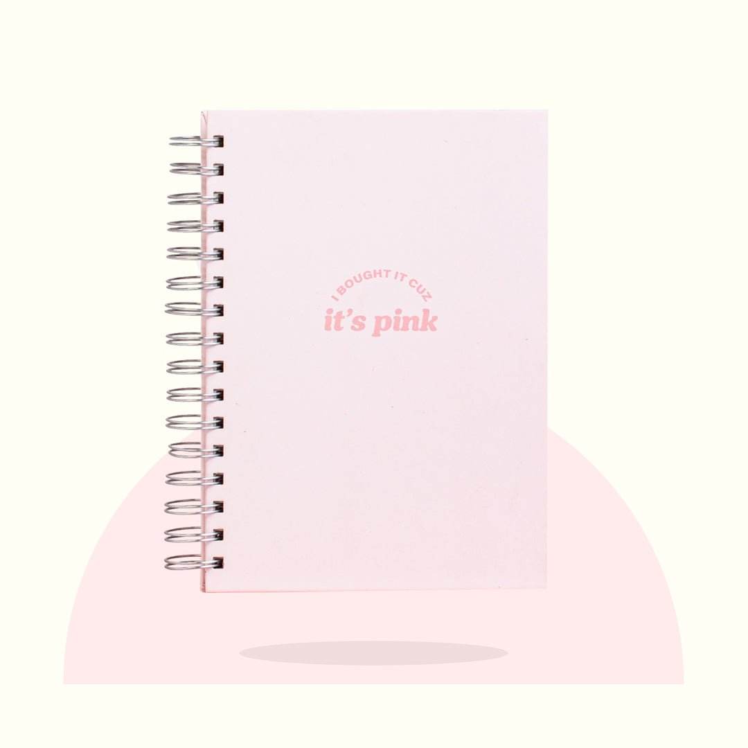 Daily Planner | I Bought It Cuz It's Pink - Notcoy
