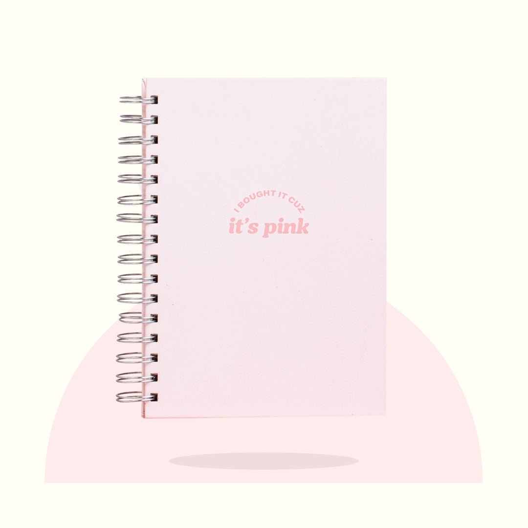 Daily Planner | I Bought It Cuz It's Pink | UK - Notcoy