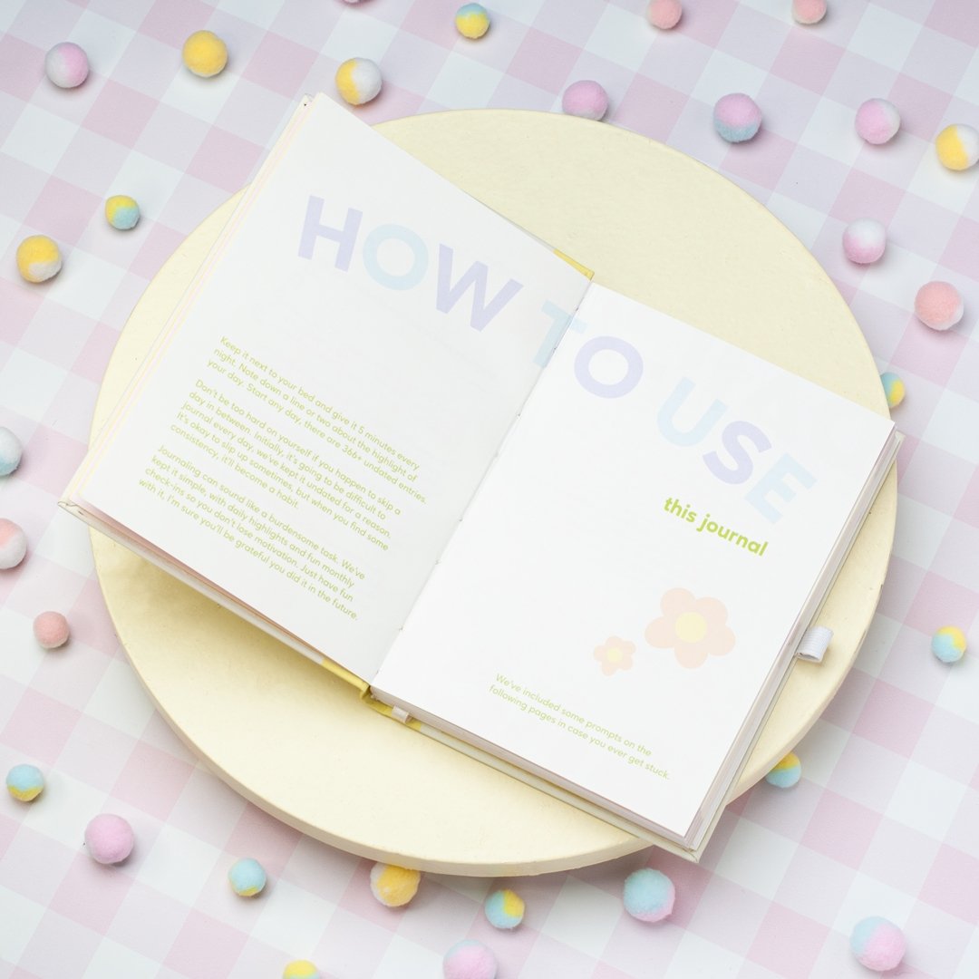 Gratitude Journal | The Book Of Happy Things | UK - Notcoy