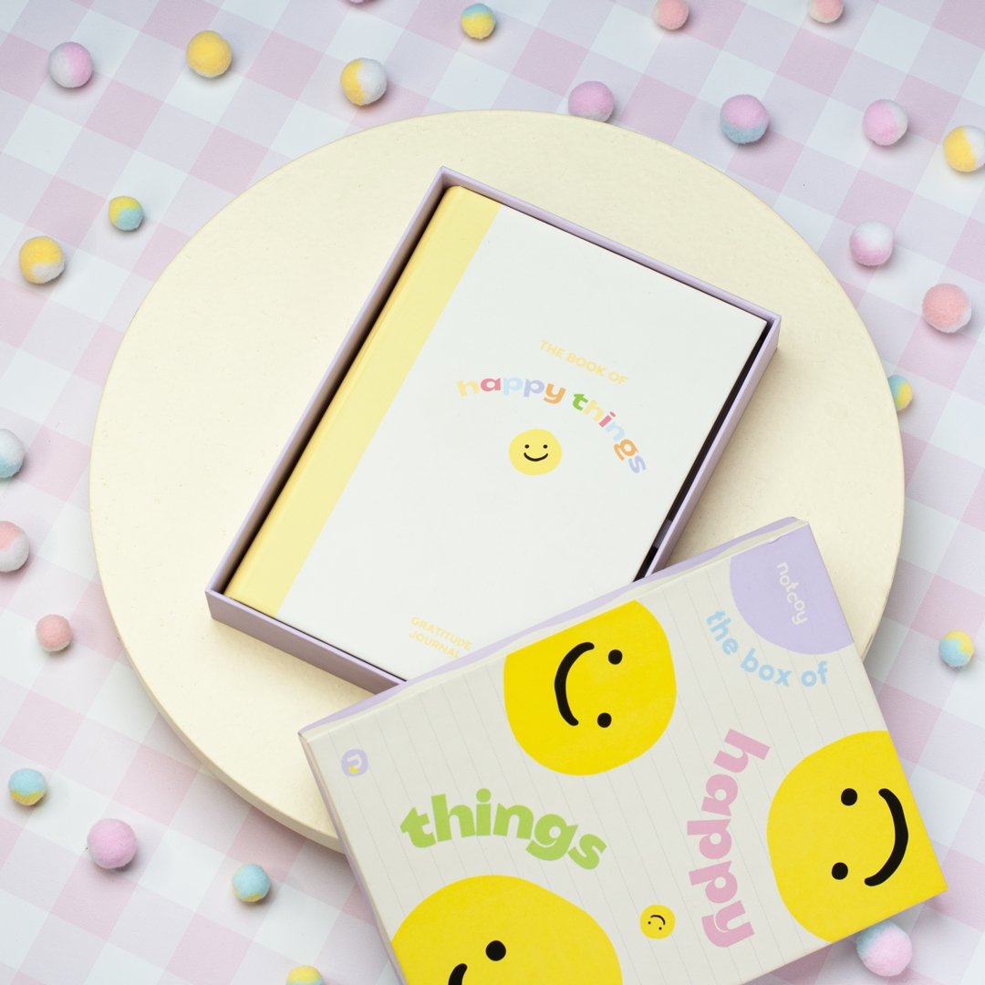 Gratitude Journal | The Book Of Happy Things | UK - Notcoy